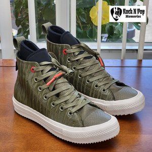 Converse Chuck Taylor All Star Waterproof Boot Hi Leather 158838C Size 7 Women's